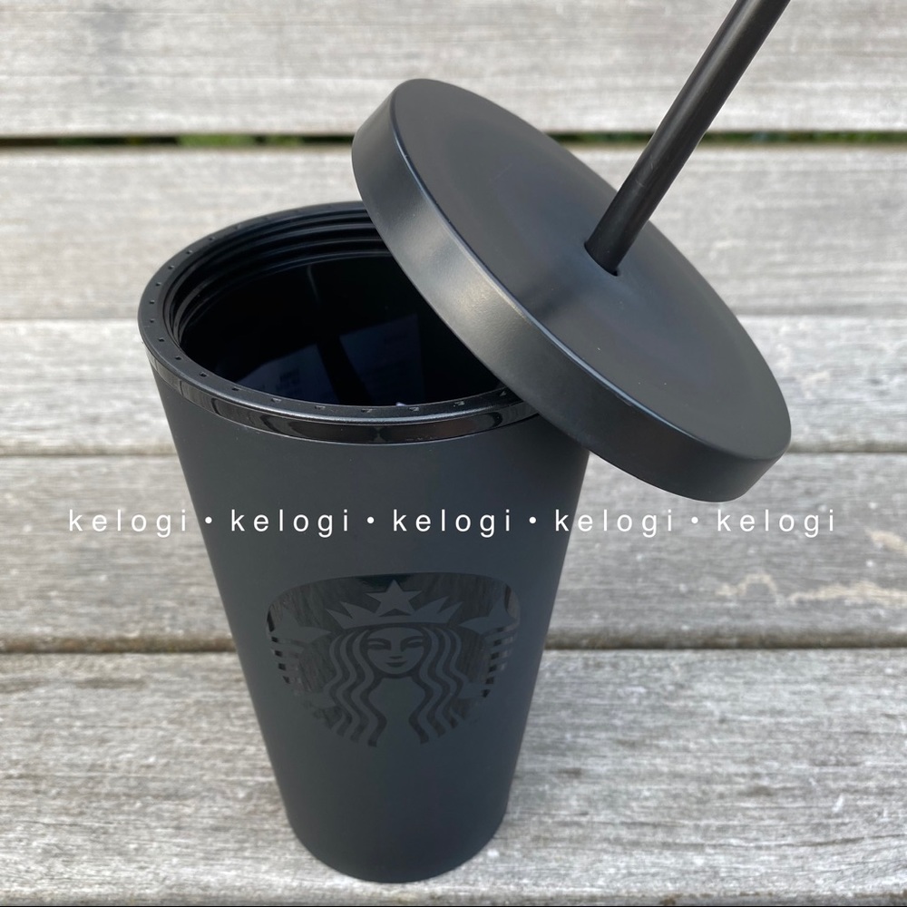 🖤LAST FEW🖤Starbucks Velvet Matte Black Tumbler - Picture 7 of 8